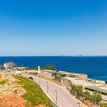شقة Seaview Elegance Luxury & Free Parking By Pikhost